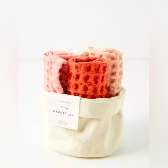 Anthropologie Other - New Anthropologie Market Waffle Dishcloths- set of 4